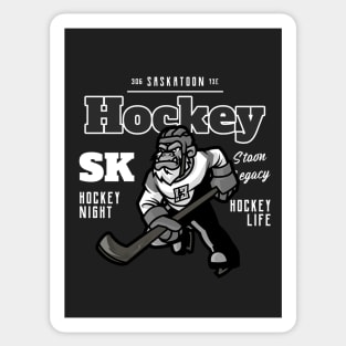 Saskatoon Slapshot Legends Sticker